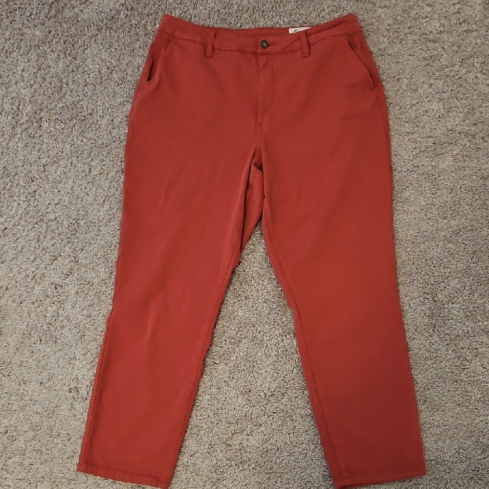 Cosmic Blue Love Women's Chinos Size 32